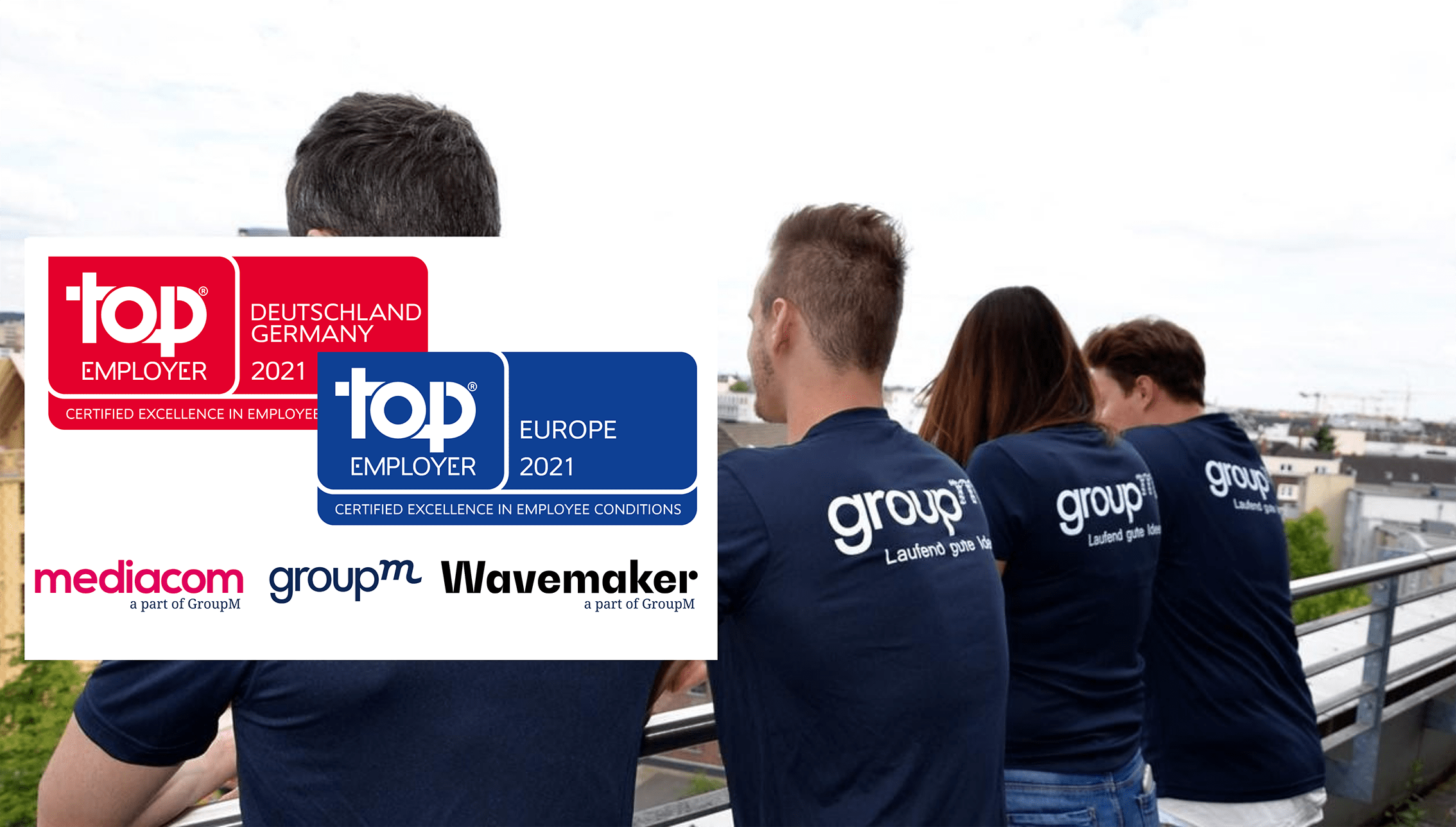 GroupM MediaCom Wavemaker Top Employer 2021